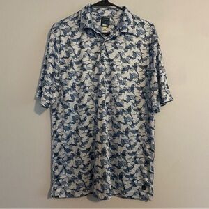 GN ML 75 PlayDry Shark Pattern Polo - Size M